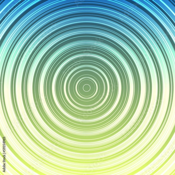 Obraz Green and blue abstract background concept template