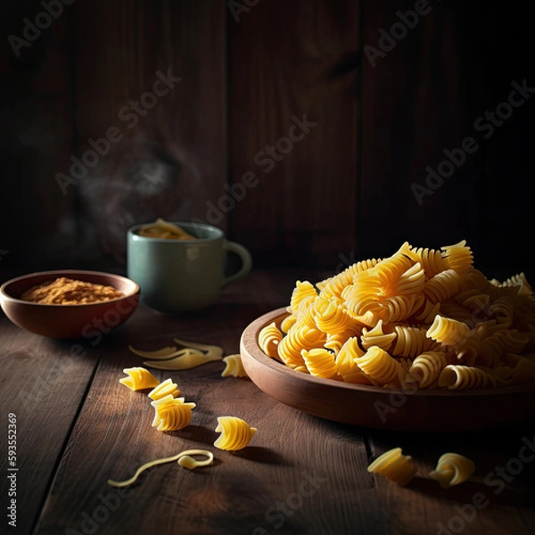 Obraz pasta on the table