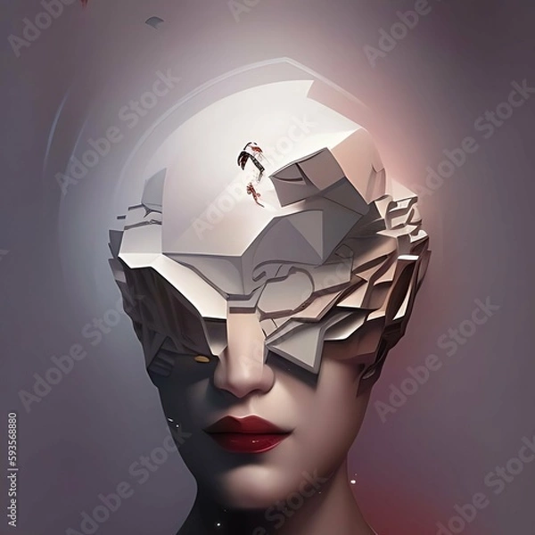 Obraz Impenetrable lady