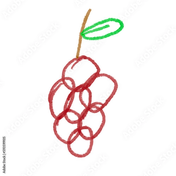 Fototapeta grape by kid