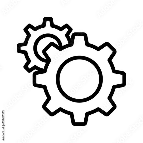 Fototapeta Setup icon