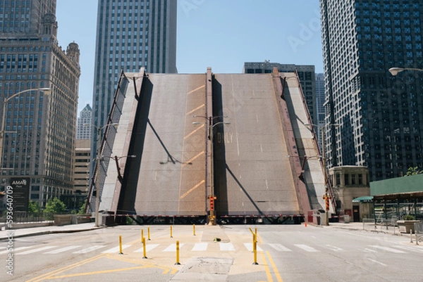 Fototapeta Raised Bridge