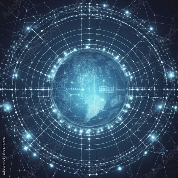 Fototapeta Cybersecurity