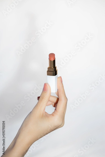 Obraz 口紅をもつ女性の手