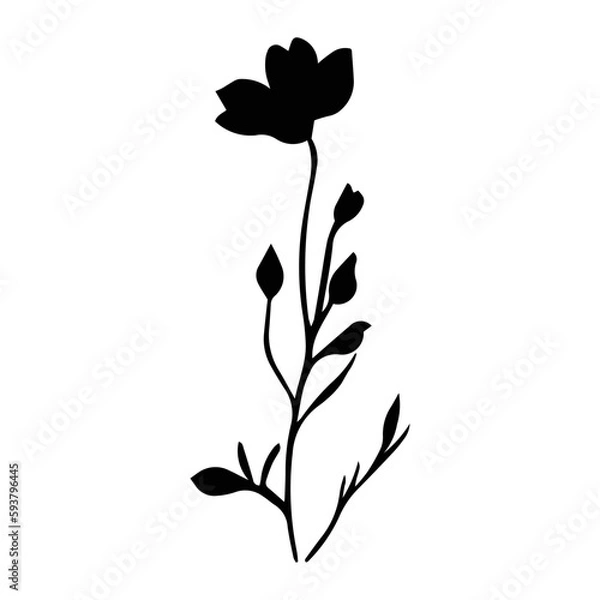 Fototapeta Flower Vector Icon