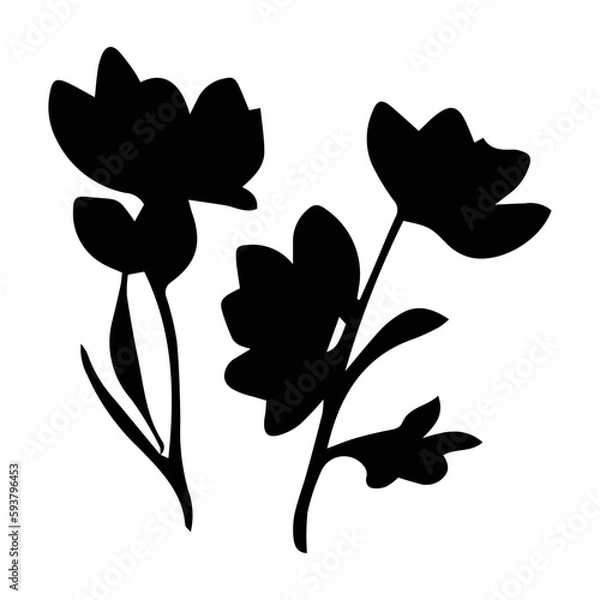 Fototapeta Flower Vector Icon