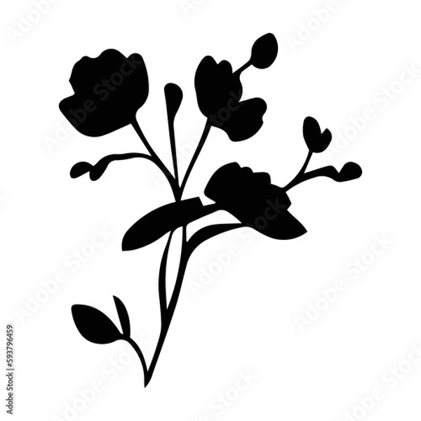 Fototapeta Flower Vector Icon