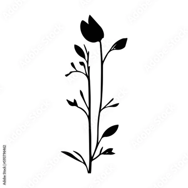 Fototapeta Flower Vector Icon