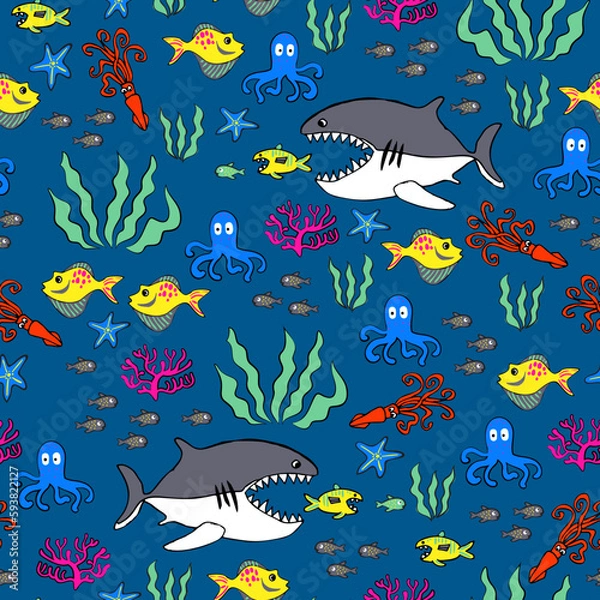 Obraz Beware of sharks