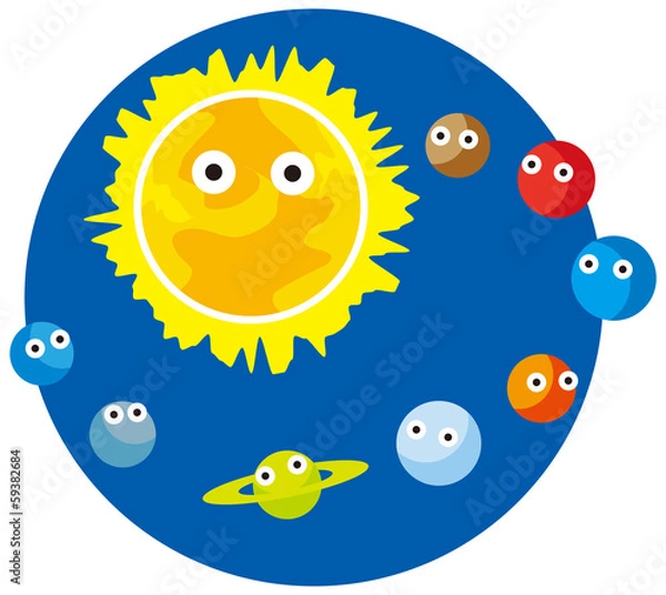 Obraz 太陽と惑星