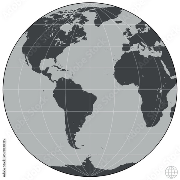 Fototapeta Vector design of planet earth