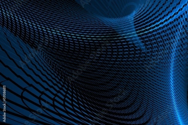 Obraz Background blue curtain 1