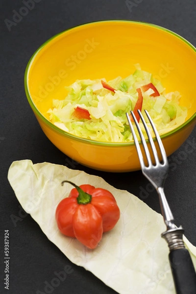 Obraz spitzkohlsalat