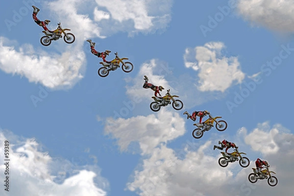 Obraz décomposition du saut