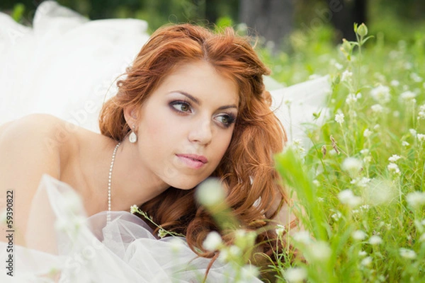 Obraz beautiful bride.