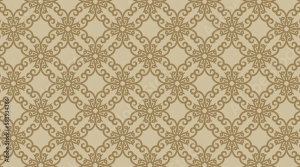 Obraz pattern background, floral vintage, vector design