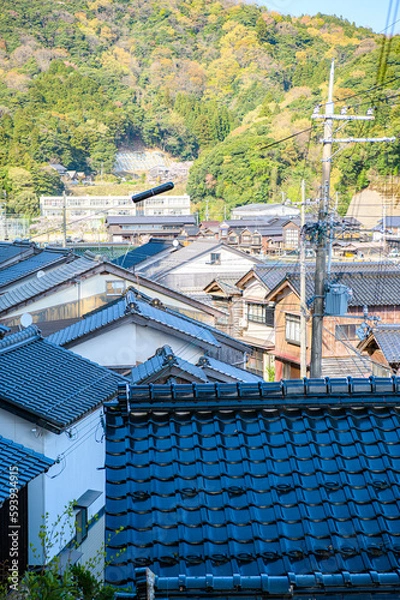 Fototapeta ノスタルジックな町並み