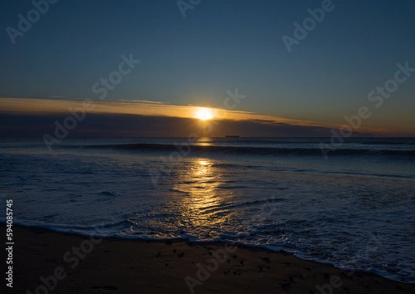 Obraz sunset on the beach