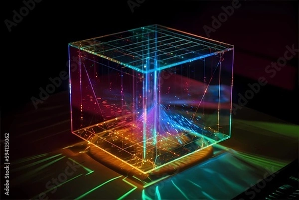 Obraz RGB Quantum computer