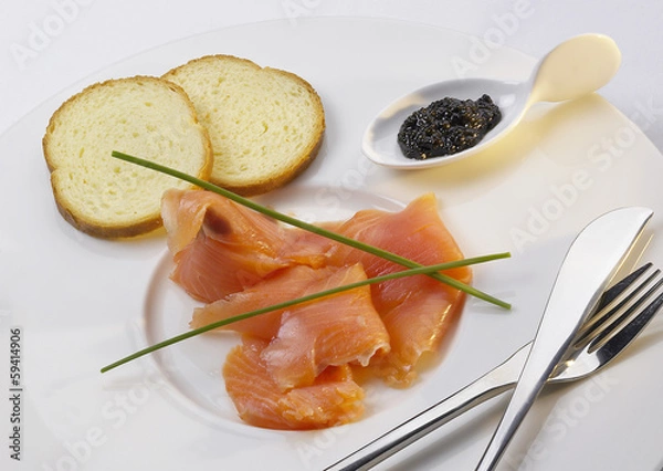 Obraz SAUMON CAVIAR