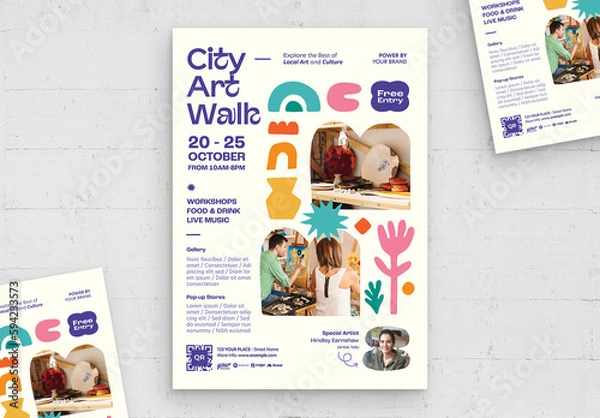 Obraz Event Flyer Template