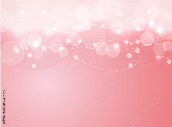 Obraz Abstract circle and curve background Vector