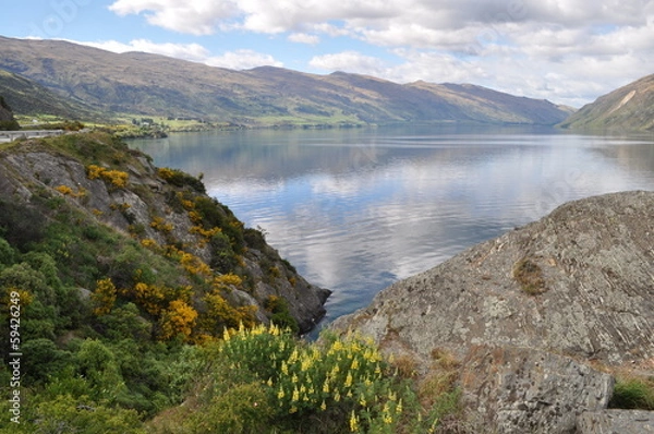 Fototapeta ワカティプ湖