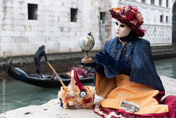 Fototapeta Mask a Carnavale di Venezia 