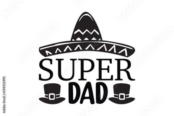Obraz super dad