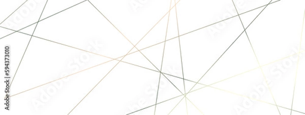 Fototapeta A colorful Abstract geometric wave lines with many squares and triangles shape background.	