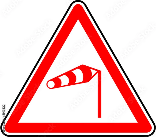 Obraz Panneau - vent latéral