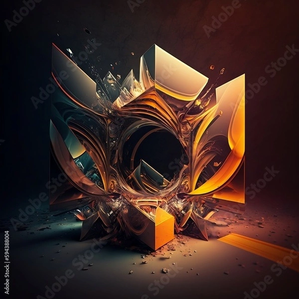 Obraz Why You Should Love Abstract Art and How to Do It (ai generated)