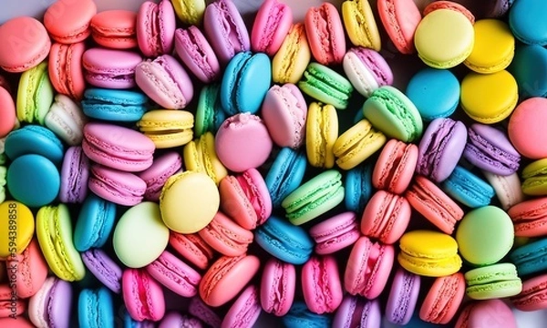 Fototapeta colorful candy background