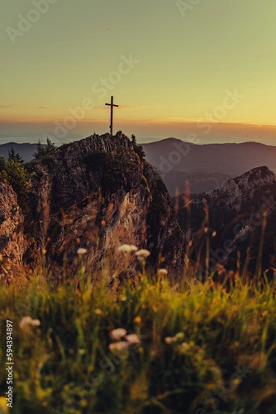 Fototapeta Berge Allgäu 