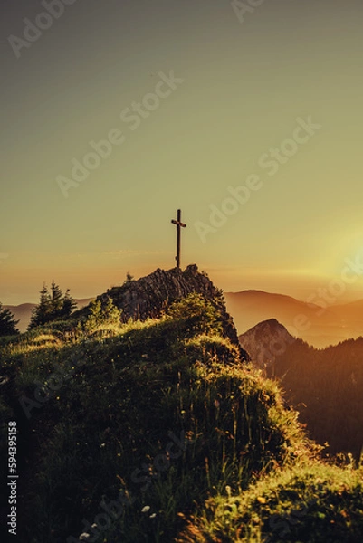 Fototapeta Berge Allgäu 