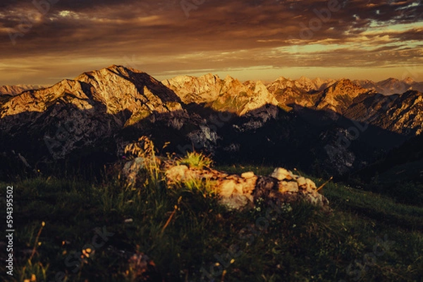 Fototapeta Berge Allgäu 