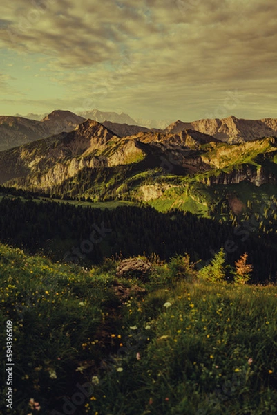 Fototapeta Berge Allgäu 