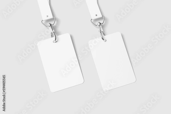 Obraz ID card mockup