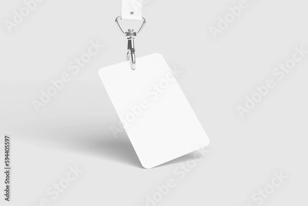 Obraz ID card mockup