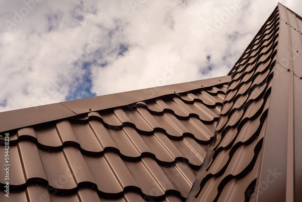 Fototapeta Brown roof