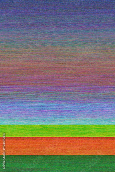 Obraz Glitch screen tile effect 2