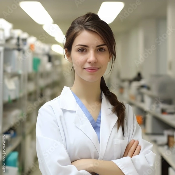 Obraz Female pharmacist
