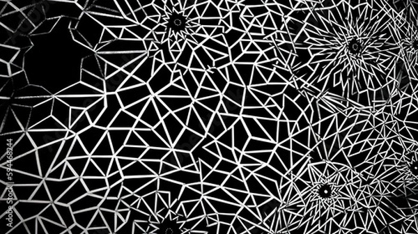 Obraz Abstract geometric pattern design 15