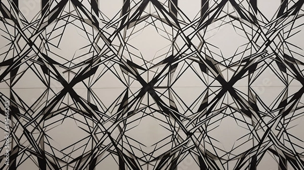 Obraz Abstract geometric pattern design 16