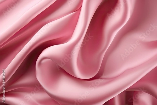 Obraz Satin Fabric Backgrounds Generated by AI