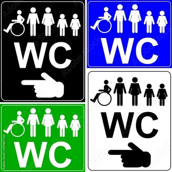 Obraz CARTELLI INDICATORI SERVIZI