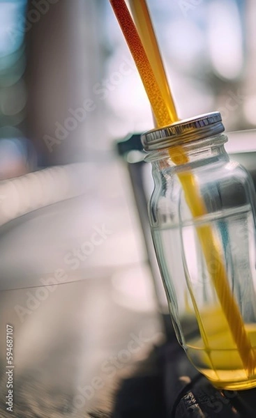 Fototapeta glass of wine made using Generative AI Technology.