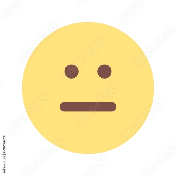 Fototapeta neutral flat icon