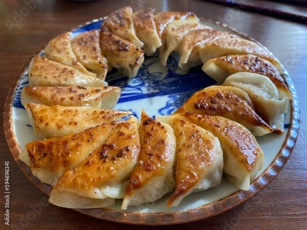 Obraz 餃子、🥟、Gyoza