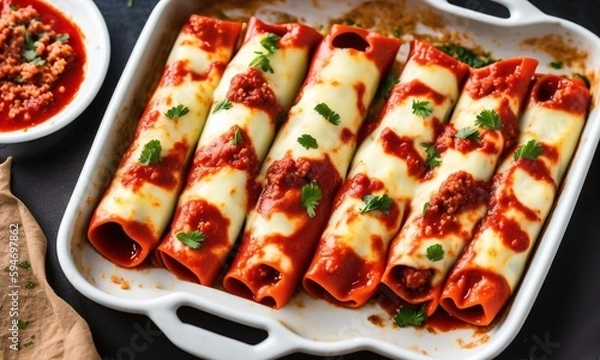 Fototapeta pizza with vegetables